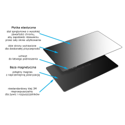 Wham Bam 225 x 129mm Flexible Build System for Resin podkładka adhezyjna do drukarek żywicznych_1