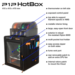 Wham Bam HotBox Bambu P1P 410x410x470- obudowa do drukarki Bambu Lab P1P_1