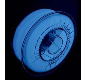 Filament Devil Design PLA Glow in the dark BLUE 1.75mm 0.33 kg (Świecący w ciemności niebieski)