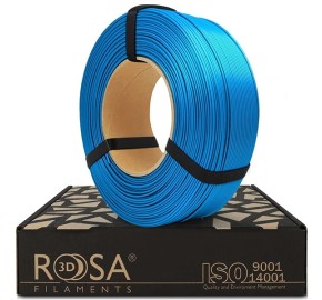 ROSA3D-ReFill PLA Starter 1,75mm Capri Blue Satin 1kg