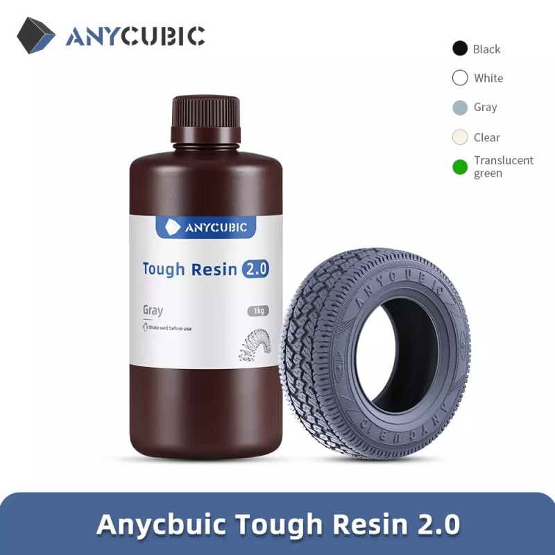 Żywica Anycubic Tough 2.0 Grey 1litr