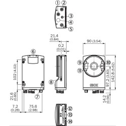 Przemysłowy czytnik kodów kreskowych SICK V2D654R-MCXXA6| Outlet3D