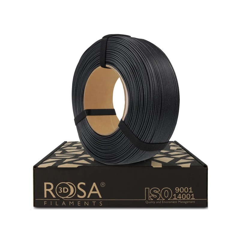 ROSA3D-ReFill PLA Starter 1,75mm Glitter Graphite1kg