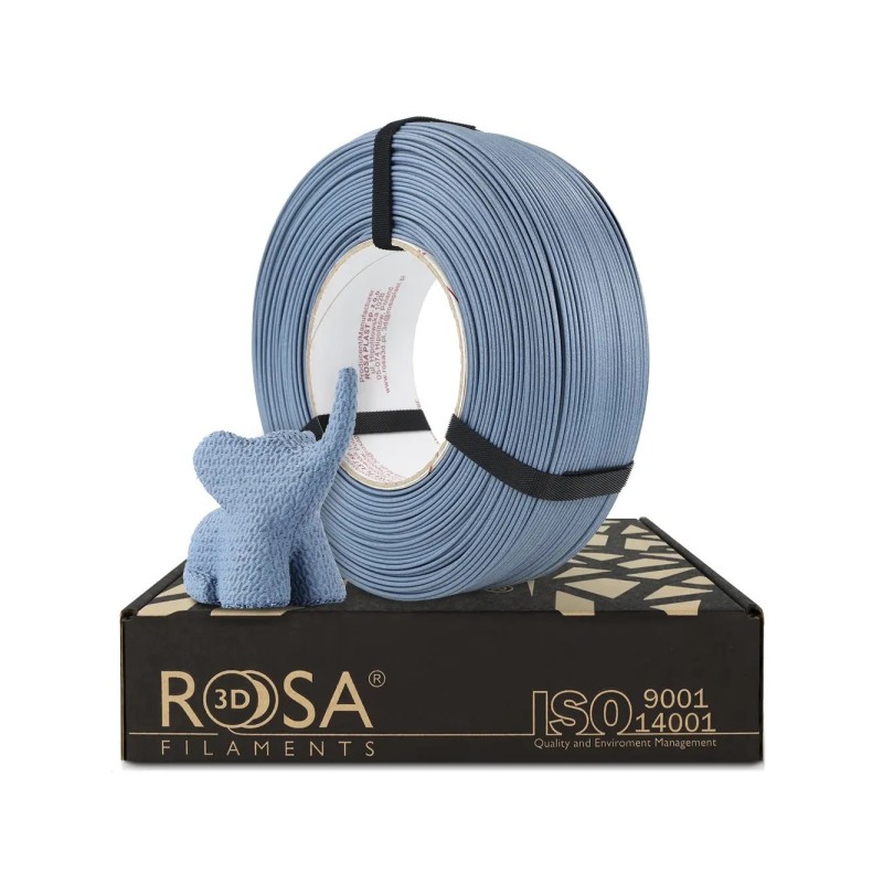 Rosa3D-ReFill PLA-CF Matt Blue Jeans 1.75mm 1kg