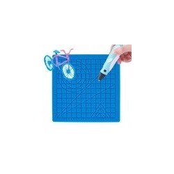 Mata silikonowa do pracy z długopisem 3D, podkładka z szablonem 17cm x