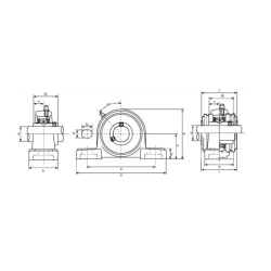 Łożysko samonastawne w oprawie NSK UCP206_1