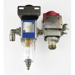 Airtac GFR 200-08 air preparation unit with shut-off valve