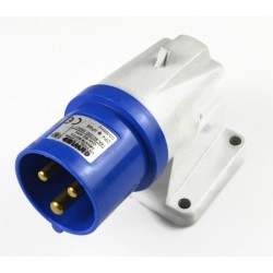 GEWISS GW60404 90° ANGLED SURFACE MOUNTING INLET - IP44 - 2P+E_1