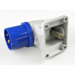 GEWISS GW60404 90° ANGLED SURFACE MOUNTING INLET - IP44 - 2P+E