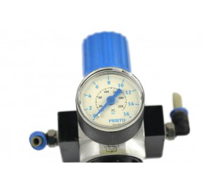 FESTO LR-D-I-MINI Pressure regulator with gauge_1