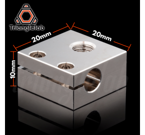 Trianglelab Swiss CR10 plated copper heatblock_1