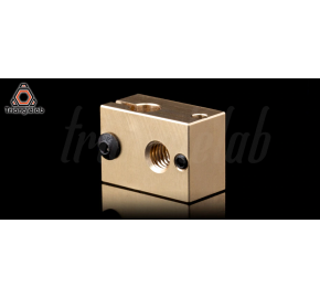 Trianglelab v6 brass Heatiblock with silicone overlay_1