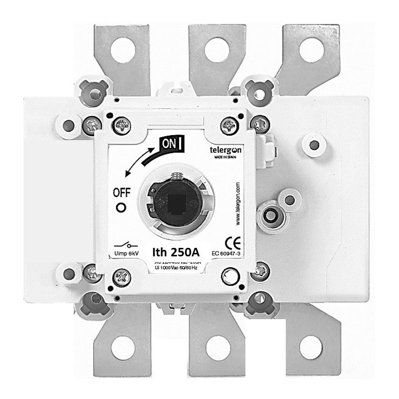 3-pole switch disconnector 200A / 400V / AC22B