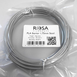 ROSA3D-PLA Starter 1,75mm Steel 100g