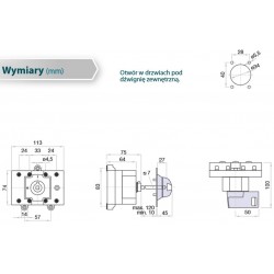 3-pole switch-disconnector 63A / 400V / AC23A,