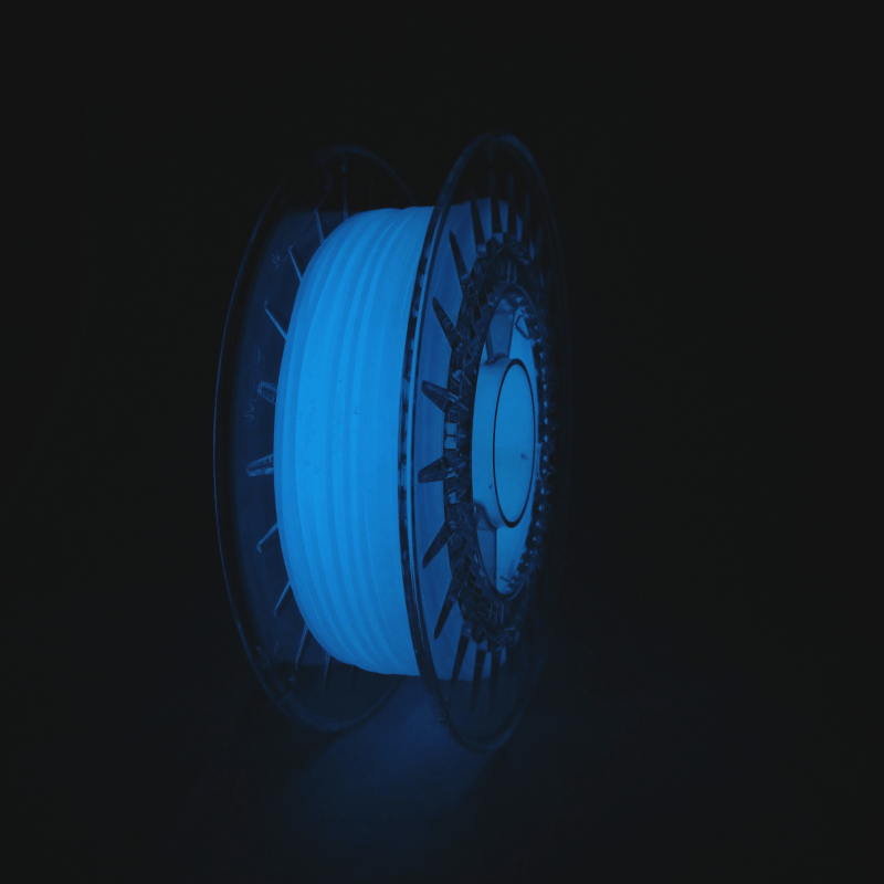 ROSA3D-PLA Starter 1,75mm Glow in the Dark Blue 0,5kg