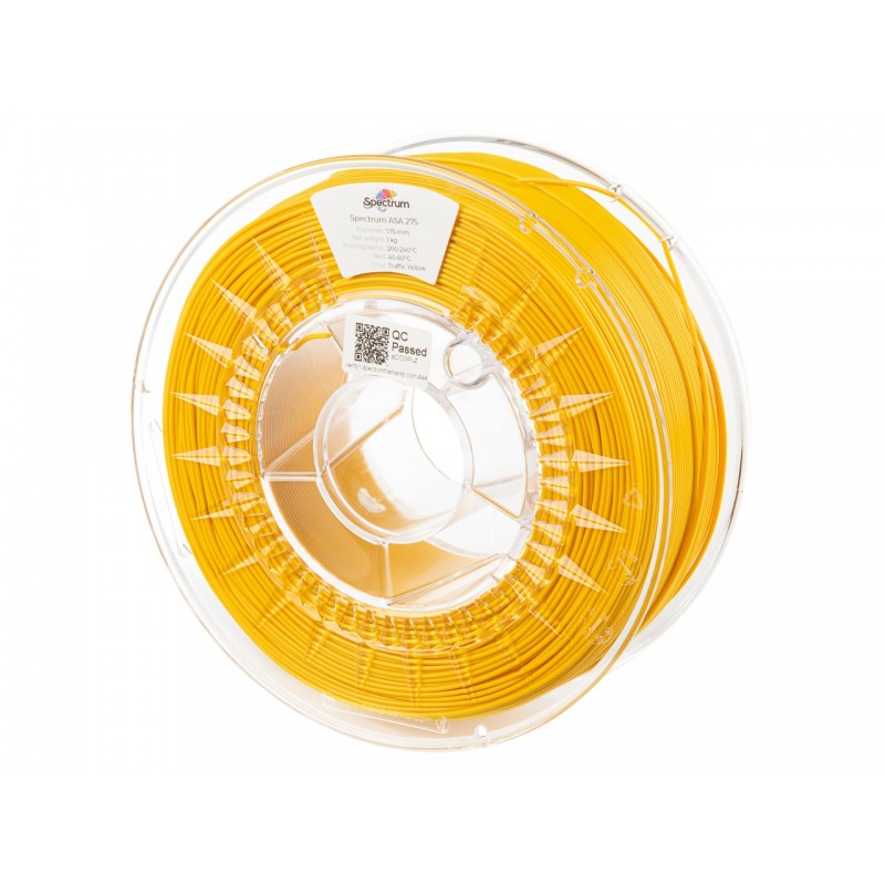 Filament Spectrum ASA 275 1.75 mm 1kg TRAFFIC YELLOW